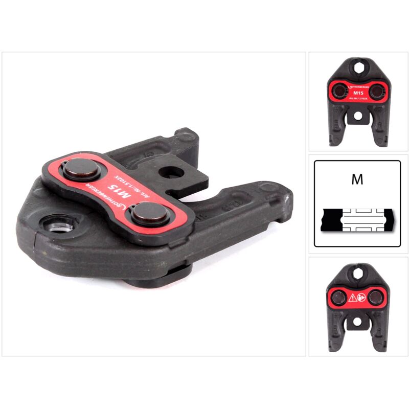 foto del prodotto rothenberger ganascia standard m15 015102x per pressatrici romax