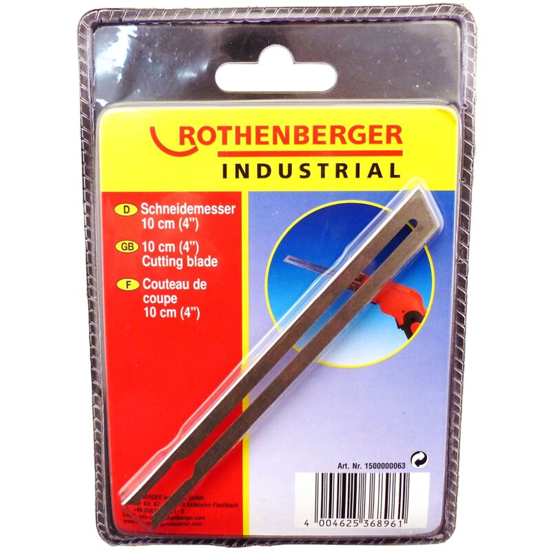 foto del prodotto rothenberger industrial 1500000063 schneidemesser 10cm f r 1500000062