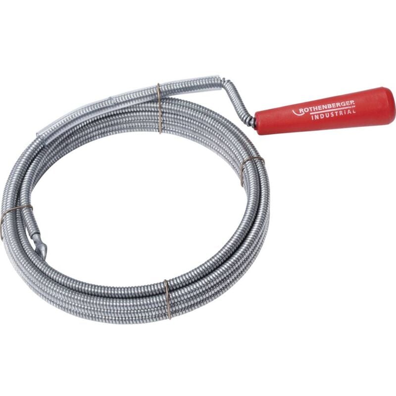 foto del prodotto rothenberger industrial 1500000139 albero per la pulizia dei tubi 3 m dimensione, 6 mm