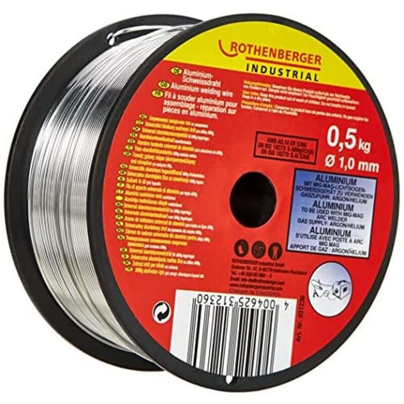 foto del prodotto rothenberger industrial aluminium schwei draht, 1,0 mm 0,5kg spule