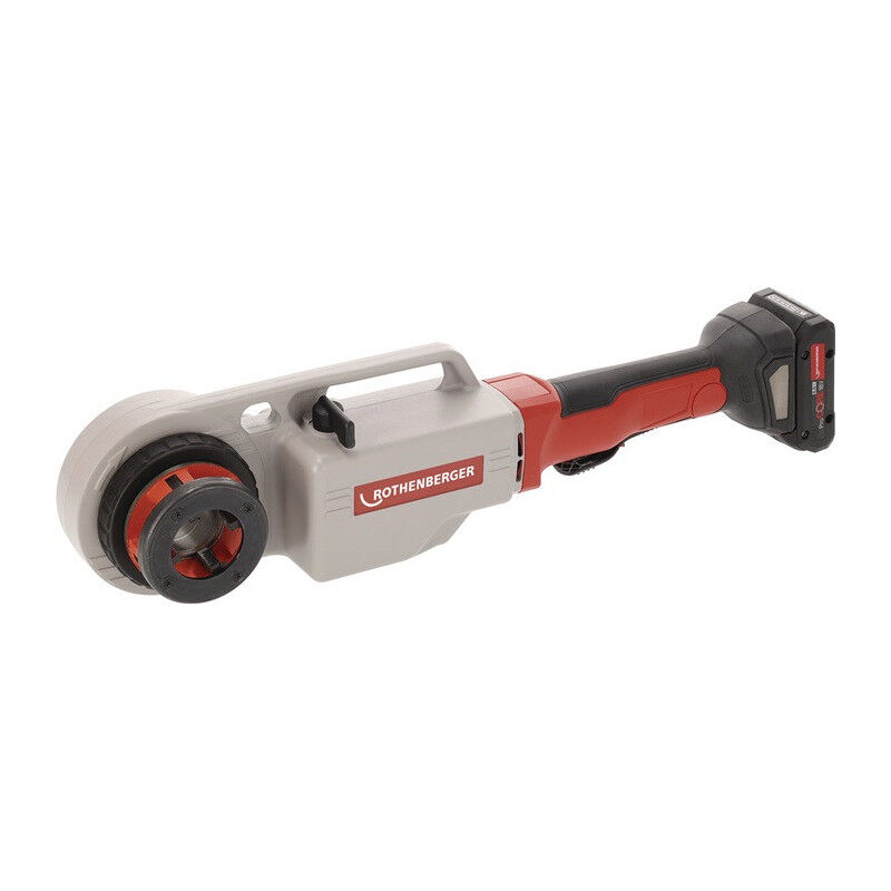 foto del prodotto rothenberger machine filer sur batterie. supertronic 2000e amp 13 60mm 58 tr min 1 2 2 pouces avec t tes