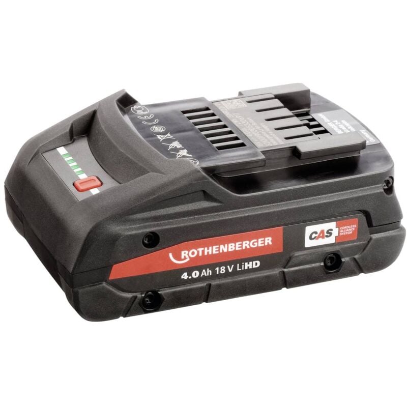 foto del prodotto rothenberger ro bp 18 4 1000002548 batteria di ricambio 18 v 4 ah li ion