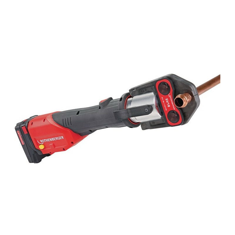 foto del prodotto rothenberger romax 4000 basic set 12 110 mm premere. 4 ah 2 ah con batteria e chargeu