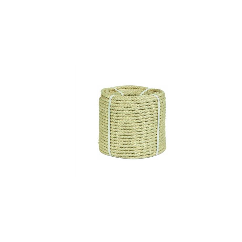 immagine 0 del prodotto rotolo 100mt corda sisal 12mm 072028