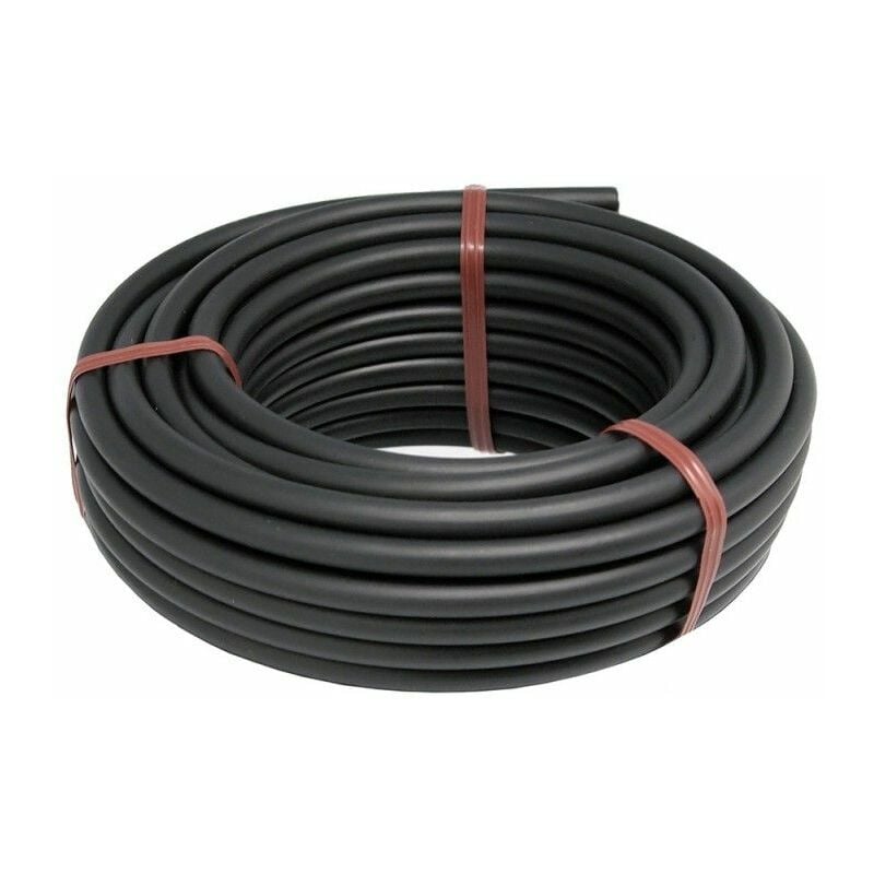 foto del prodotto rotolo 15m microtubo colore nero 4mm blue bird