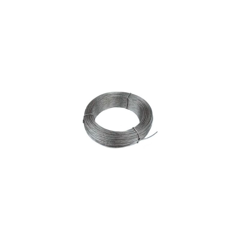 foto del prodotto rotolo 15mt cavo acciaio 2mm 6x7 1 cr