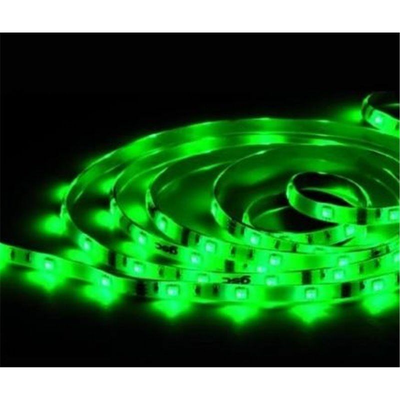 foto del prodotto rotolo 5m led smd2835 6w verde ip20 24v in blister gsc 204030004