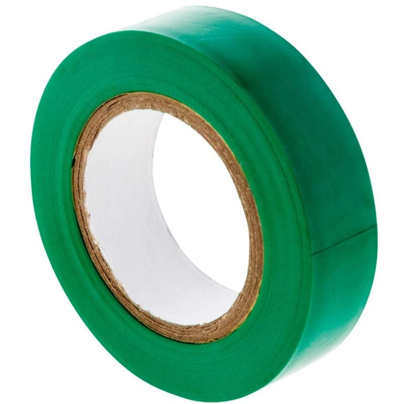 foto del prodotto rotolo adesivo 15 mm x 10 m, colore verde zenitech
