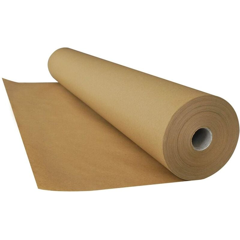 foto del prodotto rotolo carta avana per mascheratura imballaggio imballo 45cm x 180mt carrozzeria