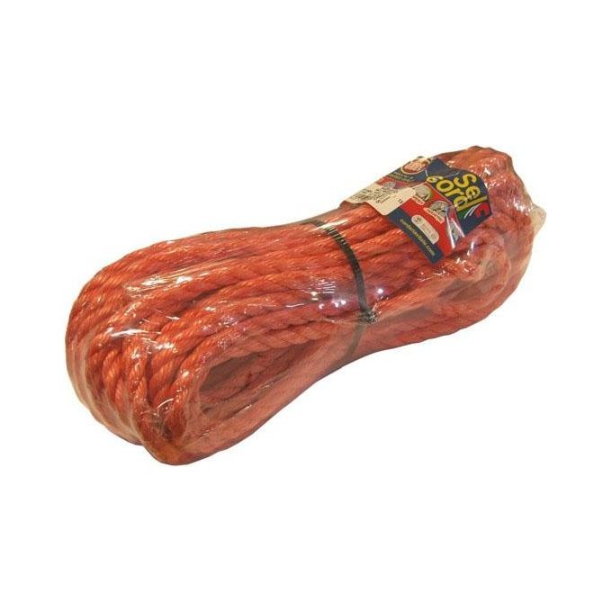 foto del prodotto rotolo cima pp ritorta mm 8 m 15 arancio