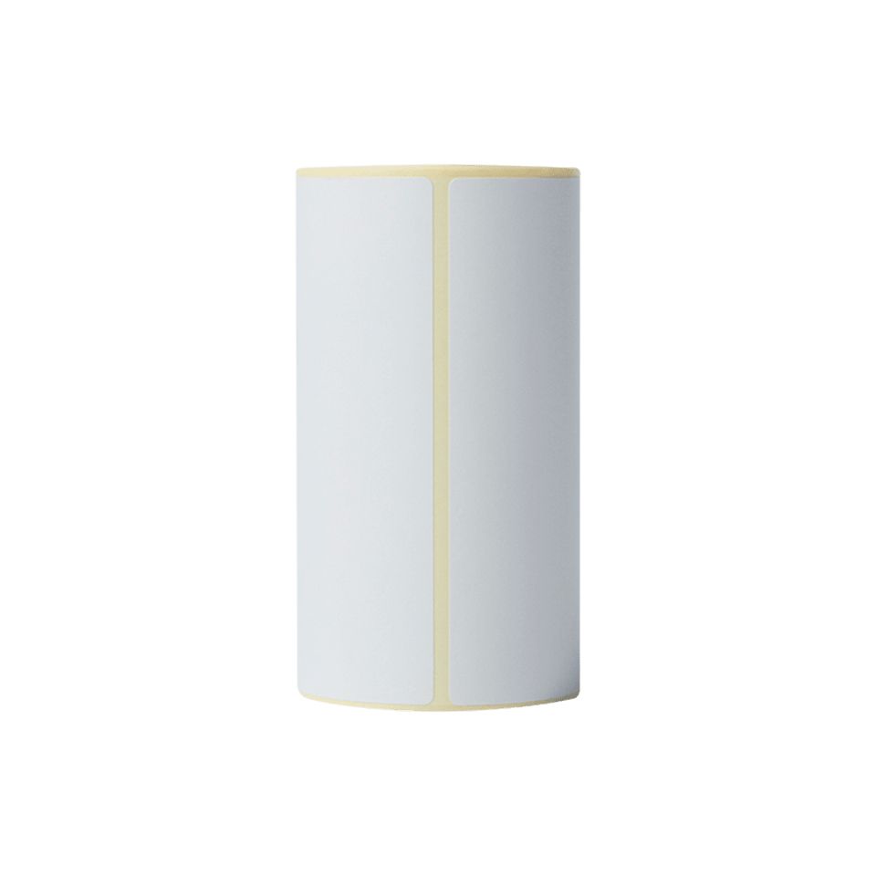 foto del prodotto rotolo da 350 etichette nero bianco