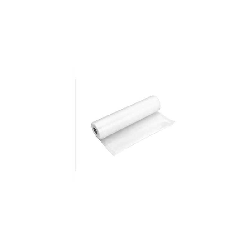 foto del prodotto rotolo di buste da imballaggio 22 cm x 10 m in plastica alimentare bianca