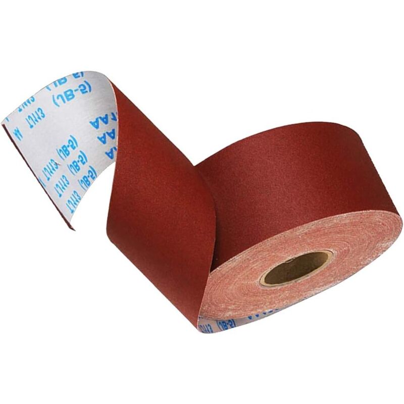 foto del prodotto rotolo di carta vetrata a grana 320 larghezza 100 mm per metallo e legno