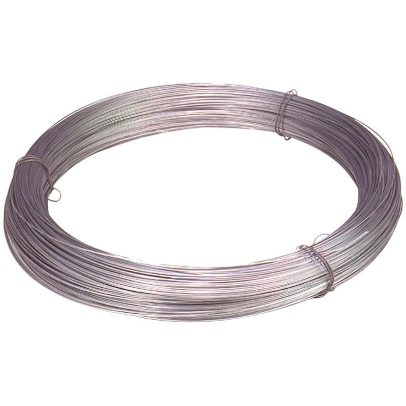 foto del prodotto rotolo di filo zincato 5 kg. n 15 2,4 mm.