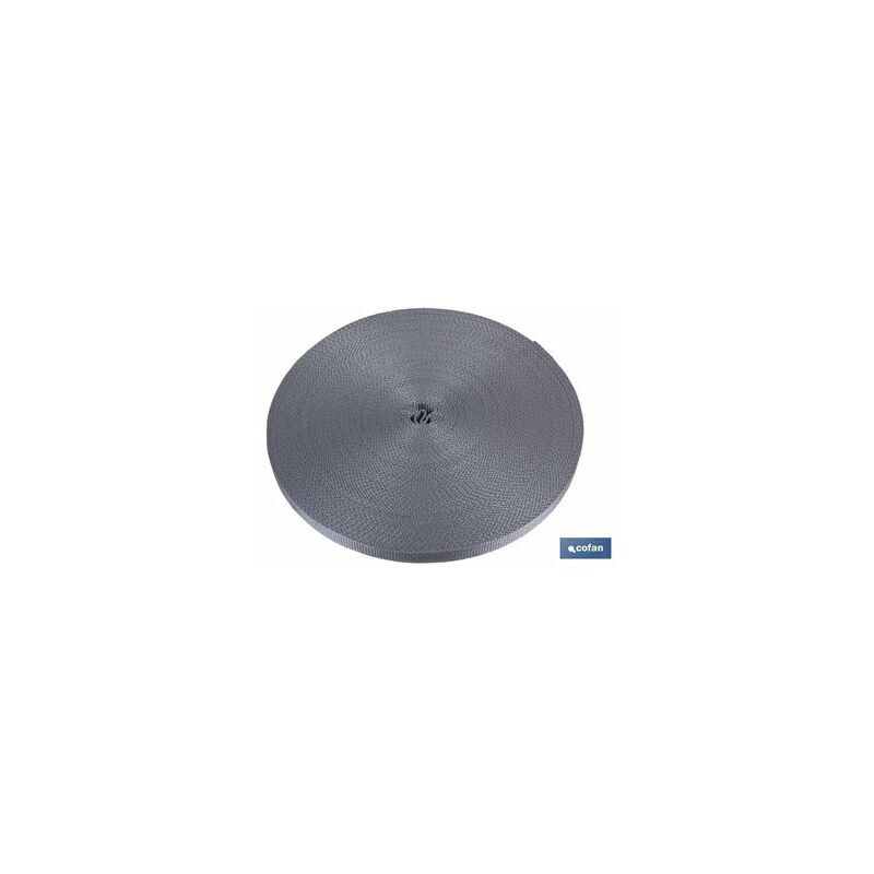 foto del prodotto rotolo di nastro cieco 14 mm x 50 m. grigio