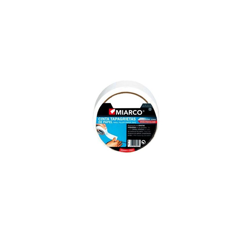 foto del prodotto rotolo di nastro liscio coprifessure 50mm x10mt 3695 miarco
