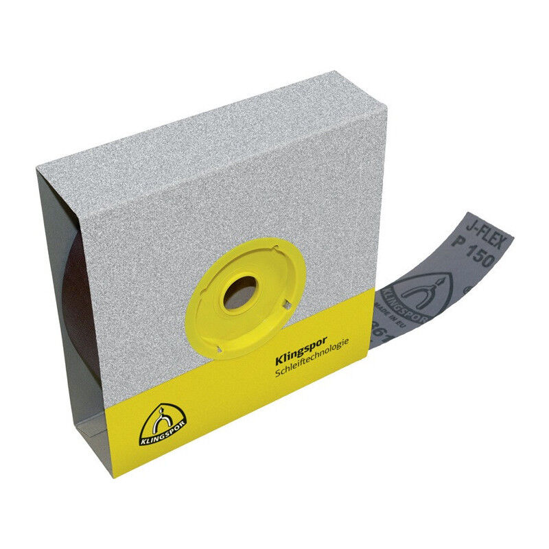 foto del prodotto rotolo di tela abrasiva kl 361jf 40mm k.220 f.corindone metallico klingspor