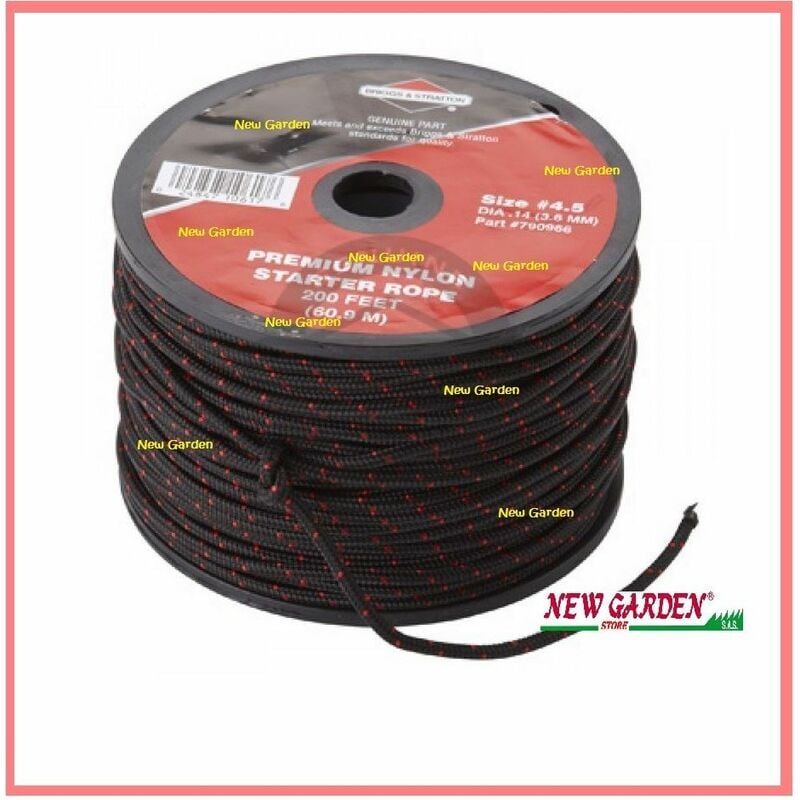 foto del prodotto rotolo fune corda briggs stratton 250031 790966 diam. 3,6 mm 62 metri