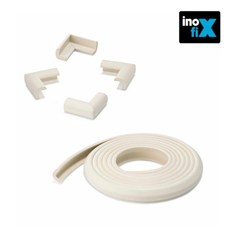 foto del prodotto rotolo paraspigoli 2m 4 angoli bianco 5004 2 001 blister inofix