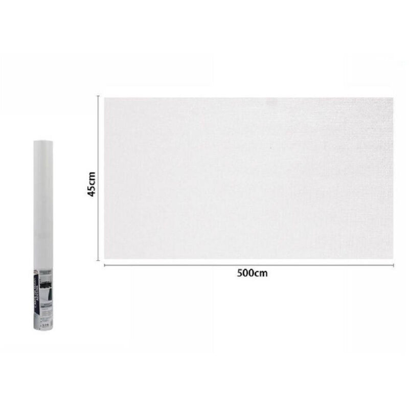 foto del prodotto rotolo pellicola adesiva grigio chiaro 45 cm x 5 mt mobili carta da parati 71116 trade shop traesio