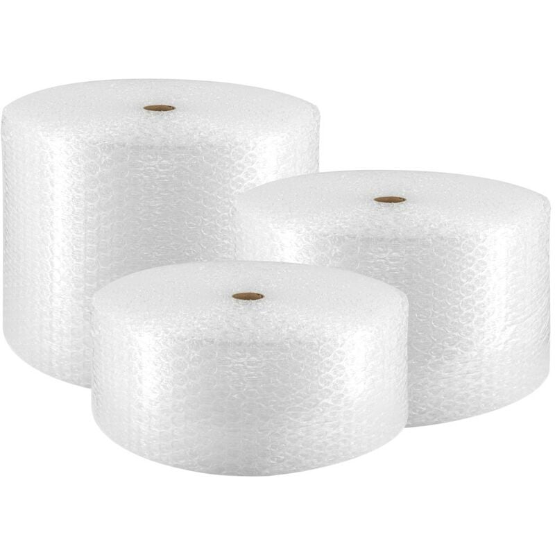 foto del prodotto rotolo pluriball bolla grande 40cm x 75mt imbottitura per imballaggio bolle per la protezione di oggetti durante il trasloco imballaggi 2000