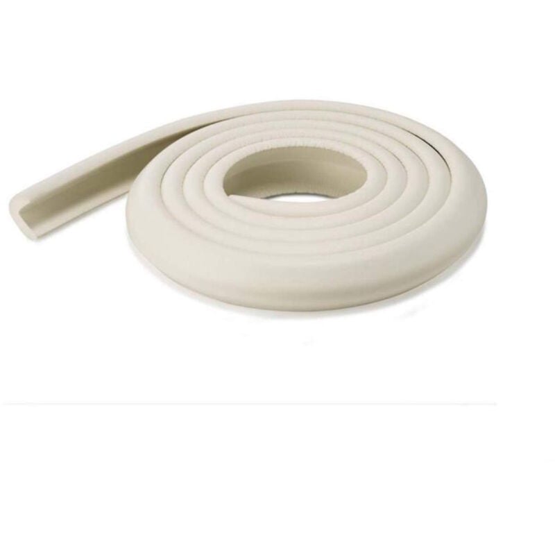 foto del prodotto rotolo protettivo gomma adesiva per bambini su spigoli mobili bordi tavoli mt.2