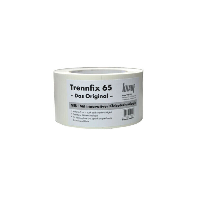 foto del prodotto rotolo trennfix larghezza 65 mm. lunghezza 5 mt knauf