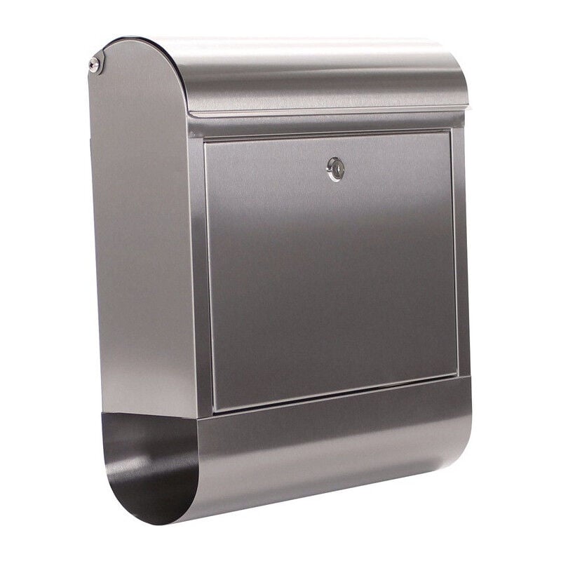 foto del prodotto rottner bo te aux lettres rondello h.435mm l.385mm p.140mm gris va din c4