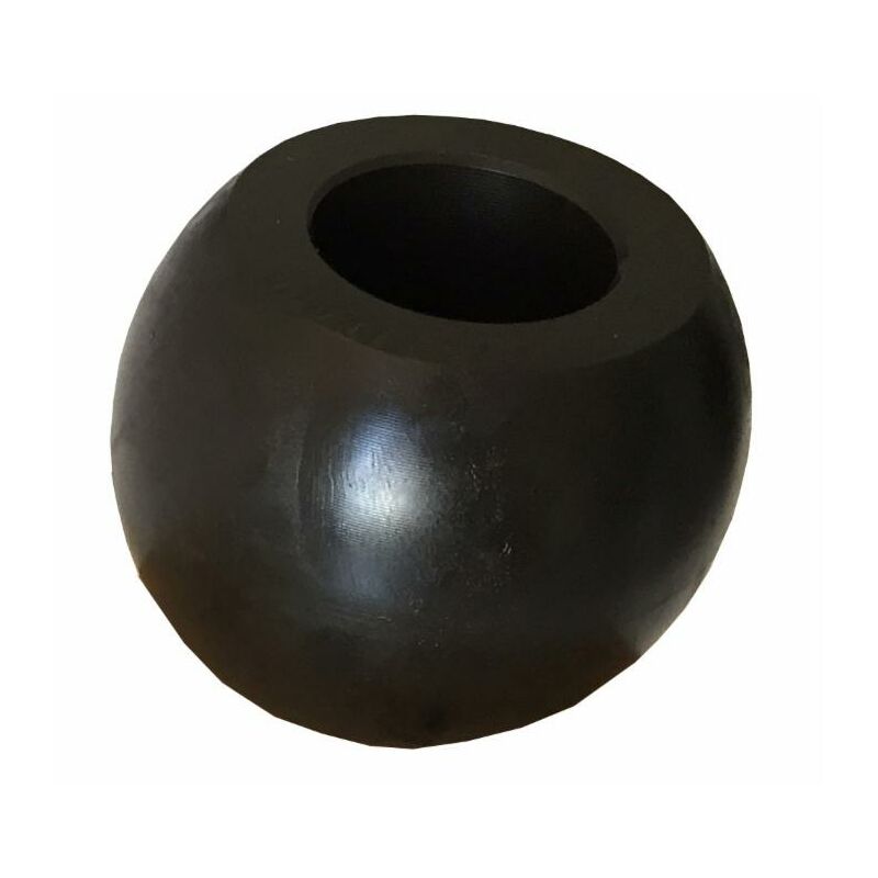 foto del prodotto rotula per ganci inferiori 56x45mm con foro 28mm black line