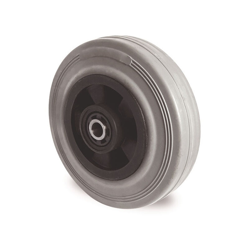 foto del prodotto roue d.160mm trgf.135kg vg gris axe d.12mm longueur moyeu 59mm promat