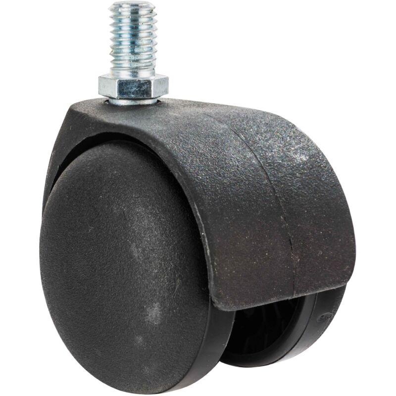 foto del prodotto roulette doppia 5cm con asse filettato