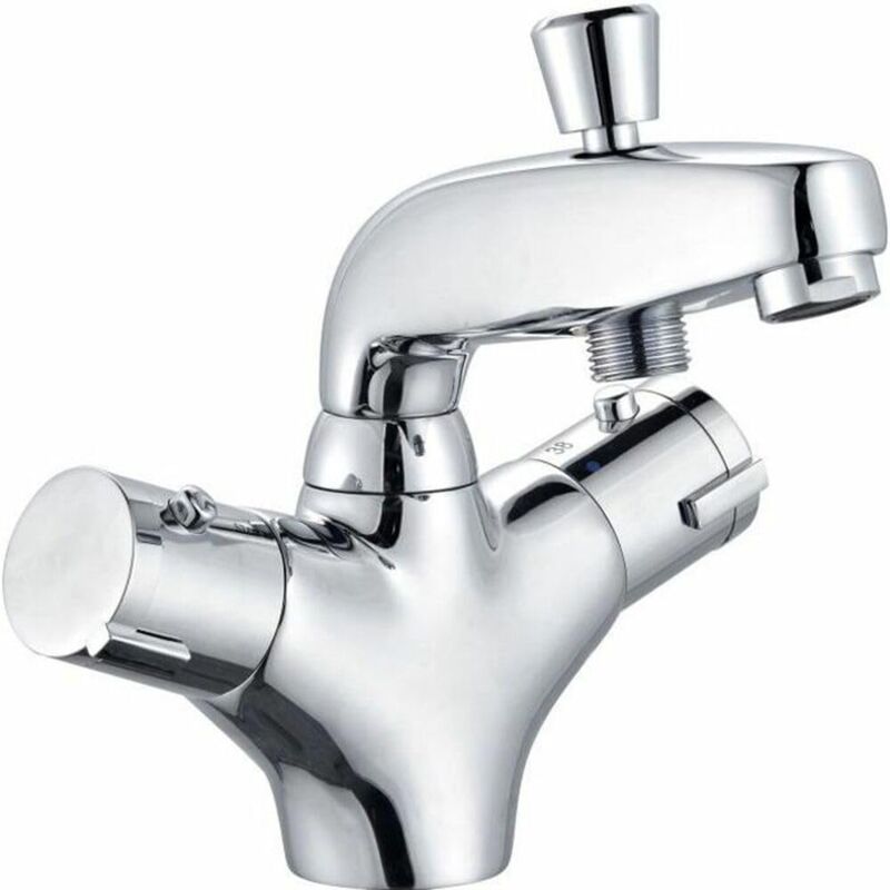 foto del prodotto rousseau 4053970 volga 2 miscelatore termostatico bagno doccia cromato