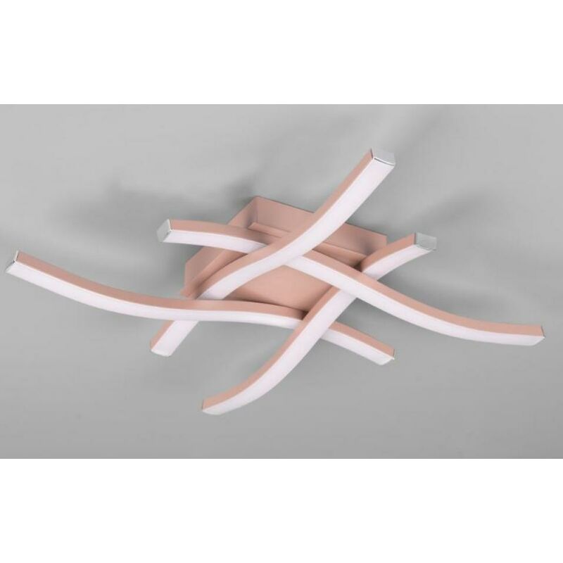 foto del prodotto route plafoniera led 4bac.cm.45 20w 4k oro rosa