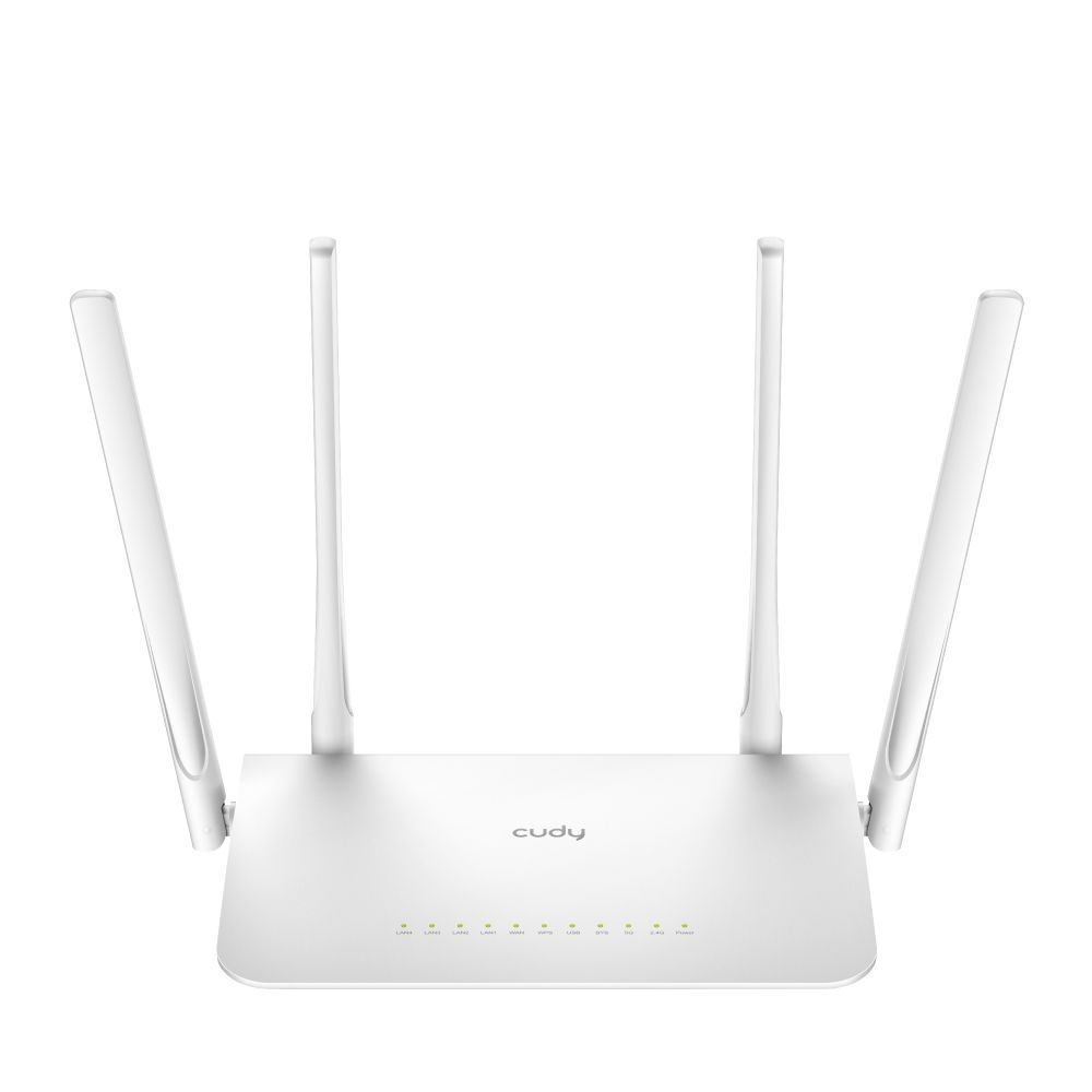 foto del prodotto router ac1200 dual 867mbps 300mbps 5p gigabit 4antenne fisse