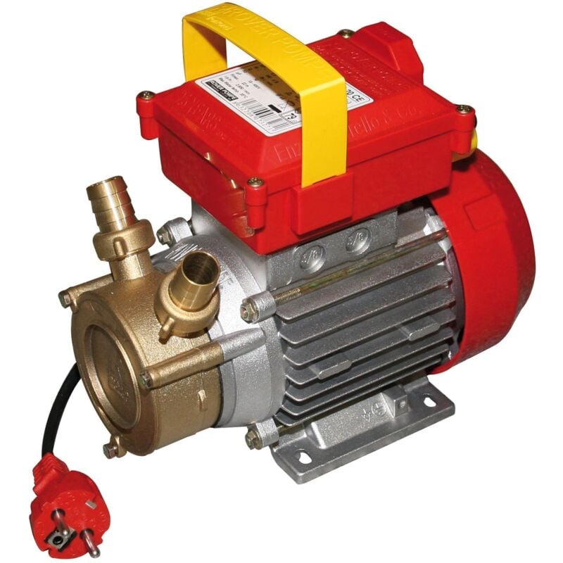 foto del prodotto rover pompa elettrica da travaso rotazione reversibile 340 w raccordi 20 mm