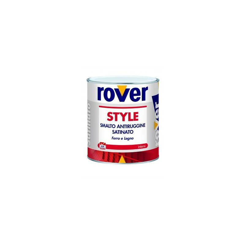 foto del prodotto rover style smalto antir. satin nero lt.0,750