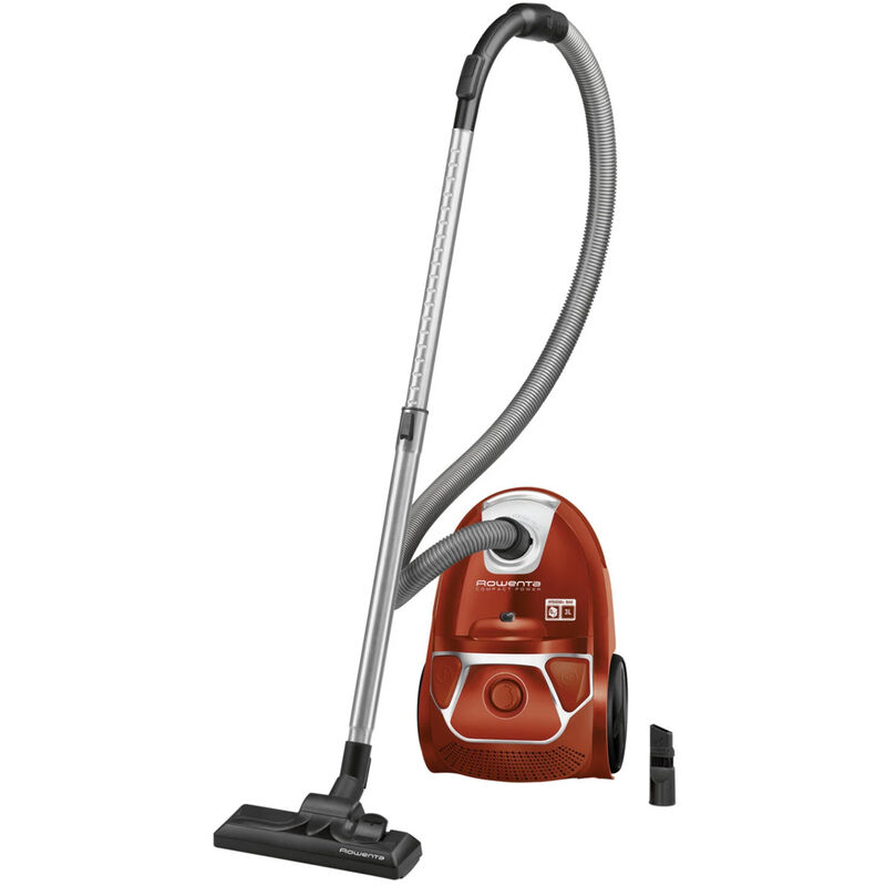foto del prodotto rowenta aspirapolvere a bidone 750w 79db rosso ro3923ea