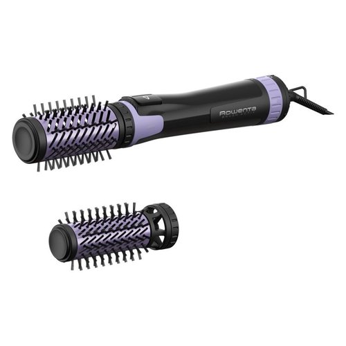 foto del prodotto rowenta brush activ spazzola ad aria calda caldo nero, viola 1000 w 1,8 m