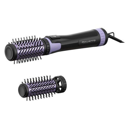 foto del prodotto rowenta brush activ spazzola ad aria calda caldo nero, viola 1000 w 1,8 m - cf9527f0