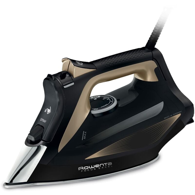 foto del prodotto rowenta dw5325 focus excel ferro da stiro a vapore 2700w, 2,2 l, colpo vapore 180 g min, piastra microsteam hd, impugnatura ergonomica, punta