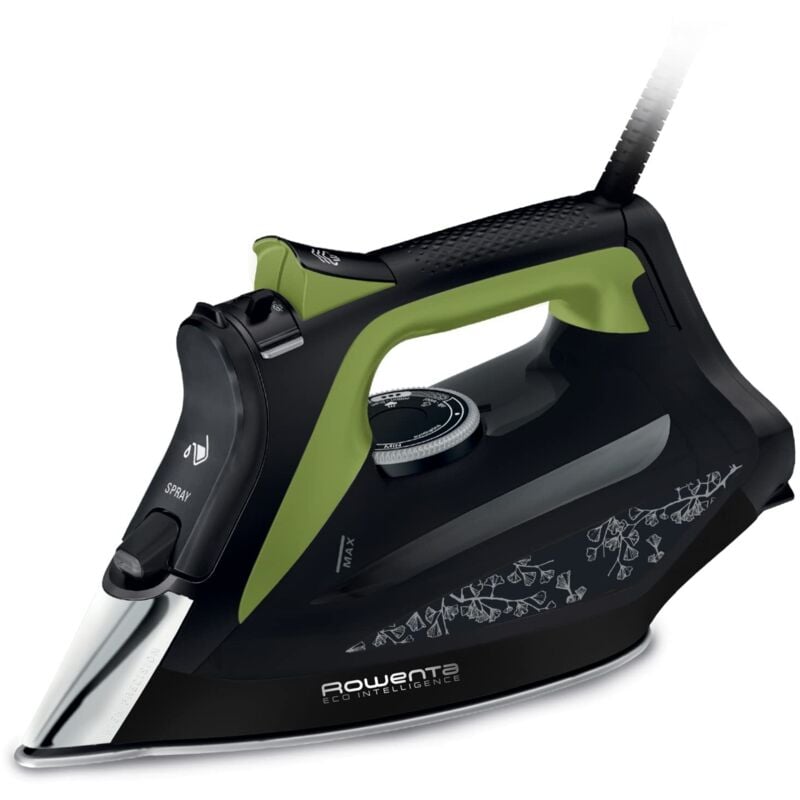 foto del prodotto rowenta dw6330d1 eco intelligence ferro a vapore, distribuzione ottimale del vapore, 2500 w di potenza, tempo di riscaldmento rapido, 300 ml,