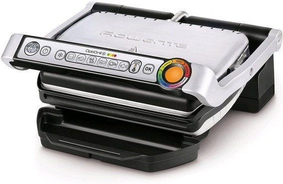 foto del prodotto rowenta gr712d griglia elettrica intelligente optigrill 