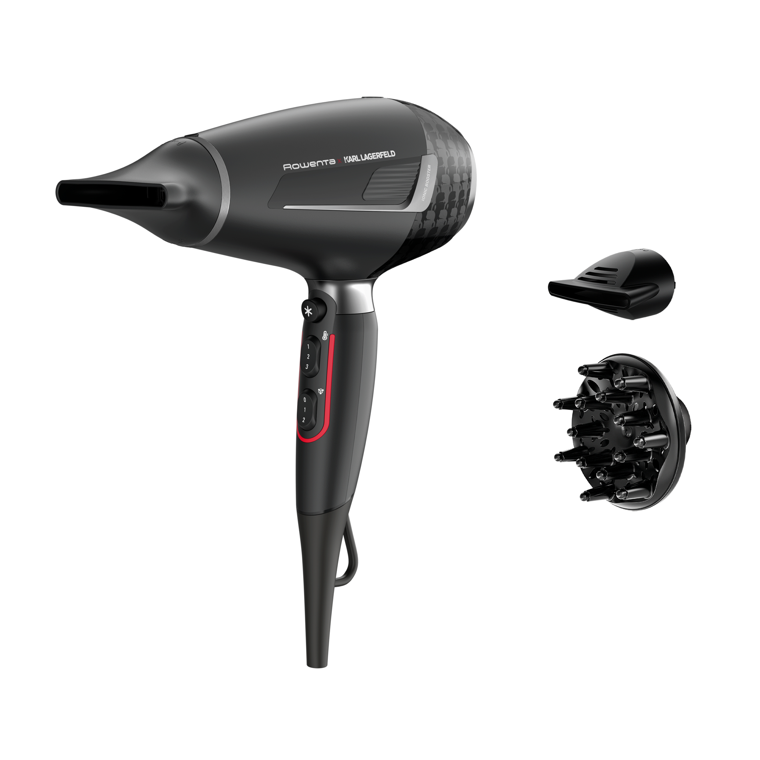 foto del prodotto rowenta k pro stylist cv887l asciuga capelli 2200 w nero
