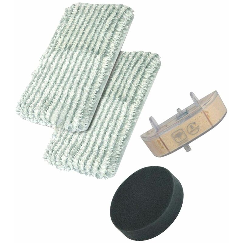 foto del prodotto rowenta kit di ricarica per clean steam filtro e salviette compatibile ry7557wh