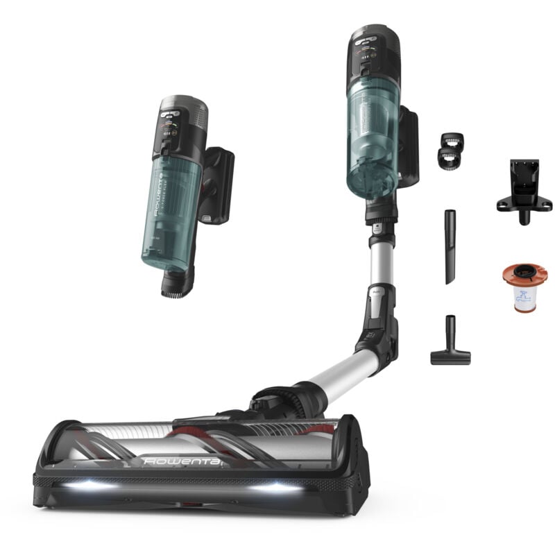 foto del prodotto rowenta x force flex 13.60, aspirapolvere senza fili, modello allergy, rh9a32. tipo di prodotto aspirapolvere a bastone 2 in 1, tipo di