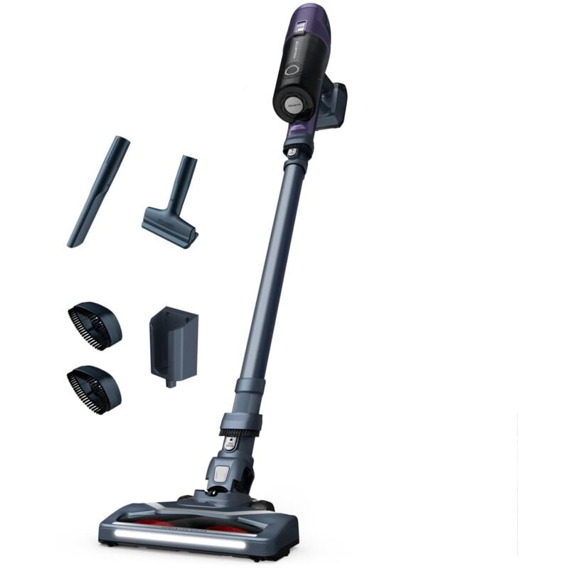 foto del prodotto rowenta x pert 6.60 essential aspirapolvere senza fili potente, scopa elettrica senza fili ricaricabile leggera, aspirapolvere senza sacco