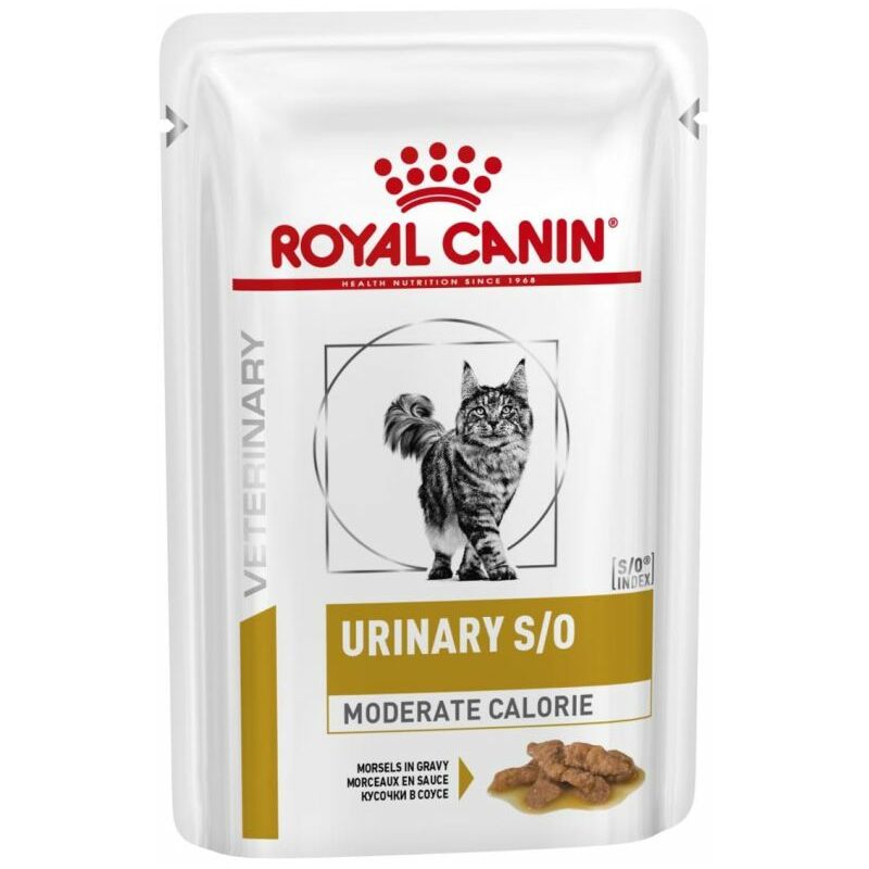 foto del prodotto royal caniin umido gatto, urinary s o moderate calorie straccetti in salsa 85gr