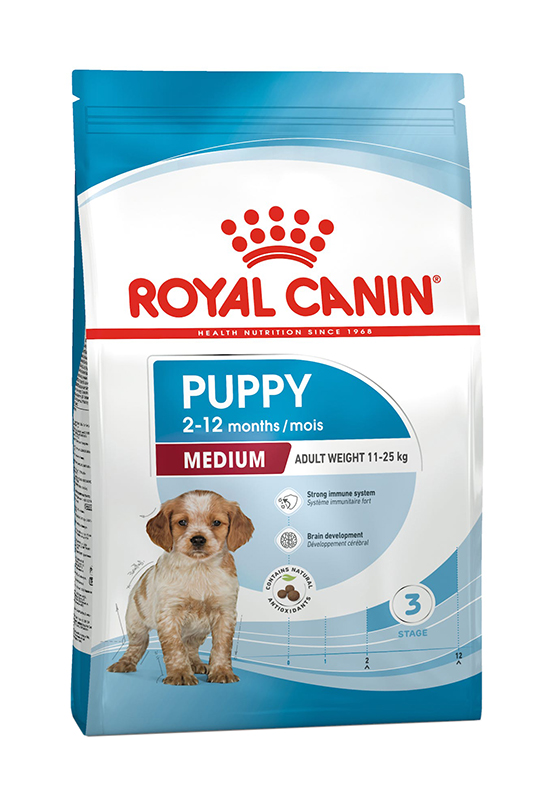 foto del prodotto royal canin cane medium puppy 4 kg