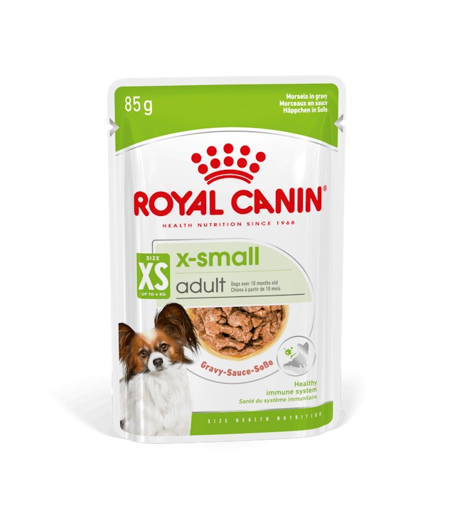 foto del prodotto royal canin cane xsmall adulto busta 85 gr