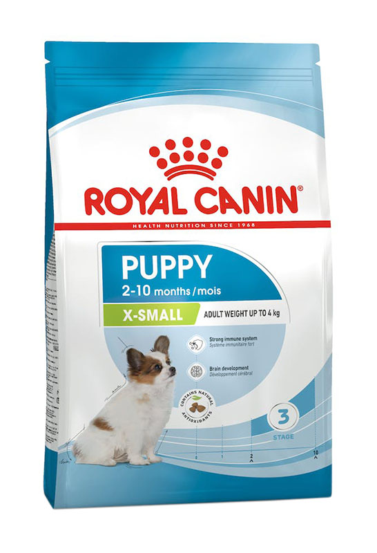foto del prodotto royal canin cane xsmall puppy 500 gr